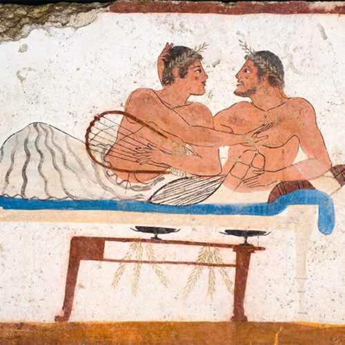 The Tomb of the Diver and the Symposium
