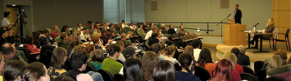 Christopher P. Long presenting at Sophocles UVU