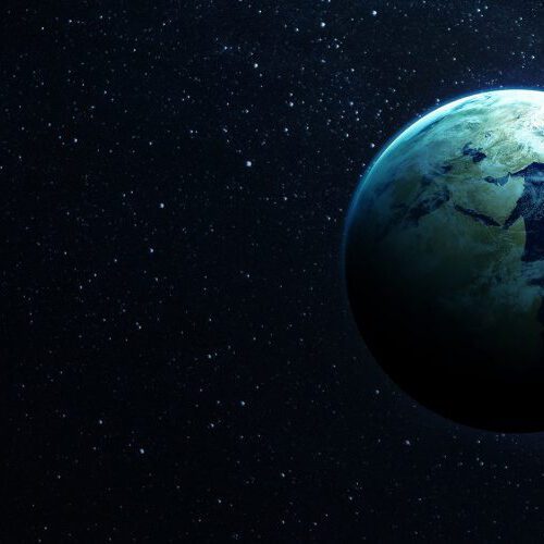 View of the earth from space