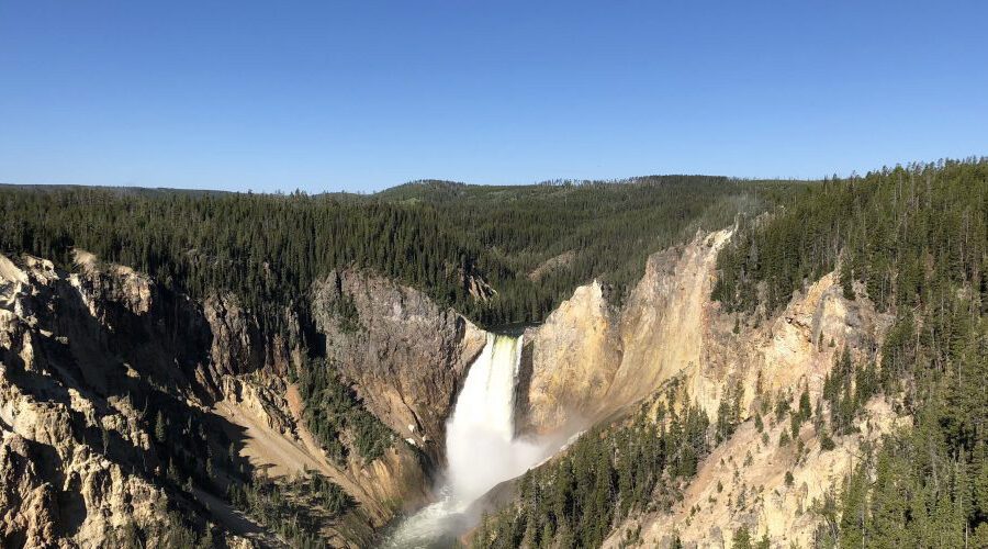 Lower Falls From Grand View